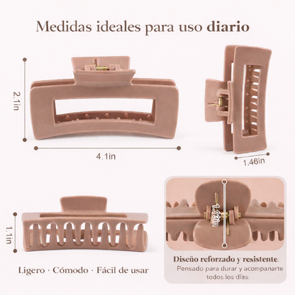 El gancho de cabello flexible para la comodidad de las girlies